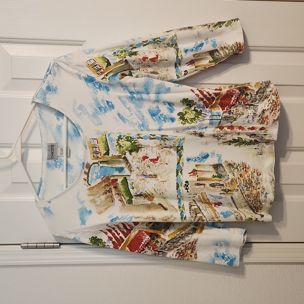 Chico's Scenery Top